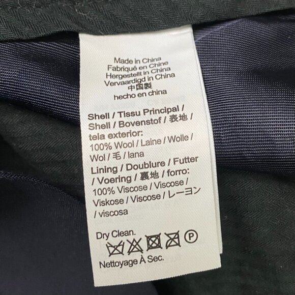 J. CREW Crosby Loro Piana Suit Pants Dress Mens 35 x 30 Fits 37 x 29.5 Navy Wool - Picture 8 of 16